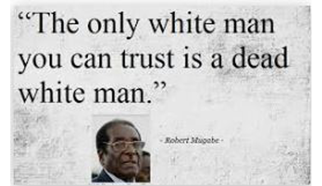 Video & Audio: Zimbabwe: Hypocritical Black Leaders in Africa live like Kings, while blaming Whites for everything!