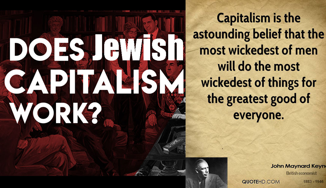 Video & Audio: Jews are the living proof that Capitalism is a TOTAL FAILURE!