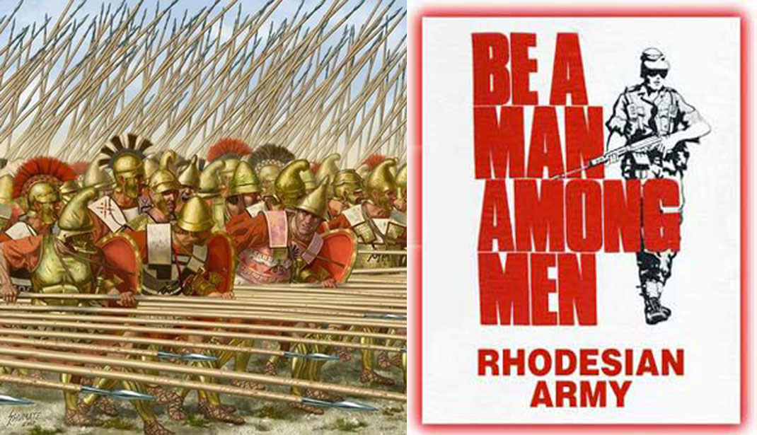 Video & Audio: The Big Battle: How White Rhodesians relearned warfare the Ancient Greek way