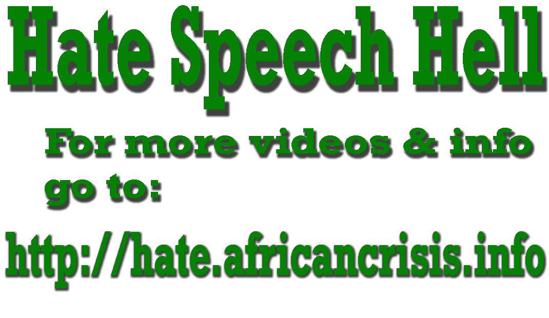 Video & Audio: Hate Speech: Law always punished ACTIONS only - Now WORDS can jail you!