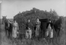 2 Photos: Soddies: When Whites were pioneers in America: Nebraska: Building a Sod House